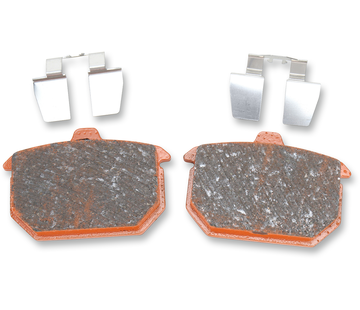 EBC Brakes Plaquette de frein arrière semi-frittée Compatible avec : > Arrière : 82-E87 XL, FXR, FXST ; 84-85 FX ; 83-86 FXWG