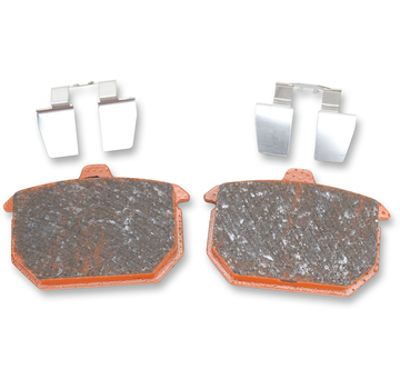 EBC Brakes Plaquette de frein arrière semi-frittée Compatible avec : > Arrière : 82-E87 XL, FXR, FXST ; 84-85 FX ; 83-86 FXWG