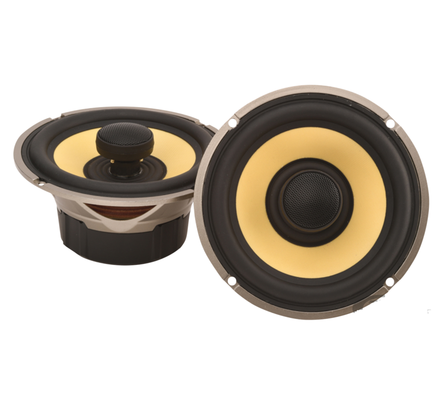 waterdichte speakerset 4 Ohm 2x90 Watt RMS (Max 360 Watt totaal) Past op:> 06‐UP FLH /FLT modellen