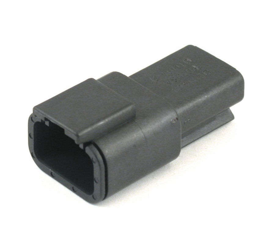 DTM connector Black receptable 2-12-pins