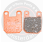 Plaquettes de frein semi-frittées V-Pad Compatible avec : > GMA PM Jaybrake Iron Pegasus