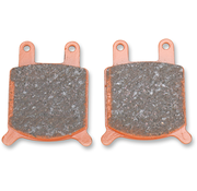 EBC Brakes Pastillas de freno semisinterizadas V-Pad Compatible con: > Pinza de 2 pistones Jaybrake (diseño anterior) y pinza GMA