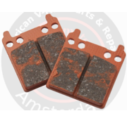 EBC Brakes Pastillas de freno semisinterizadas V-Pad Compatible con: > calibre PM 162 x 2