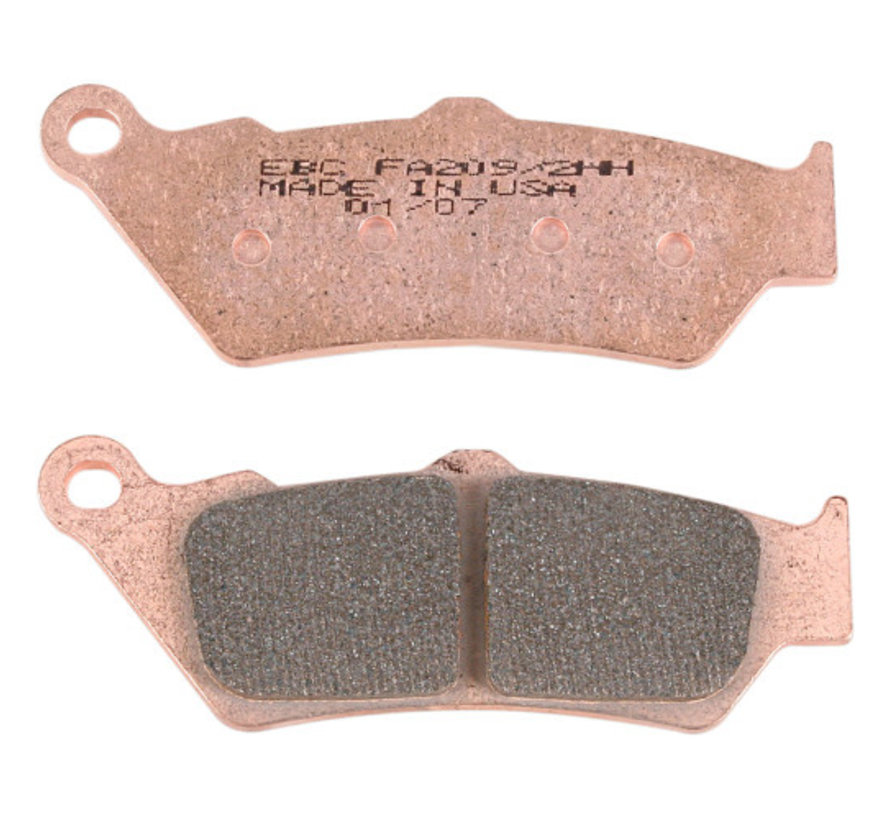 Double-H sintered brake pads Fits: > 16-20 XG750/500 Street and Indian Motorcycles