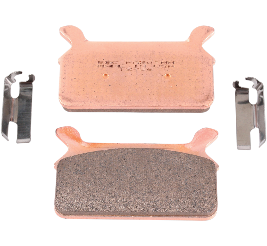 Double-H Sintered brake pads Fits: > Rear: 86-99 FLT