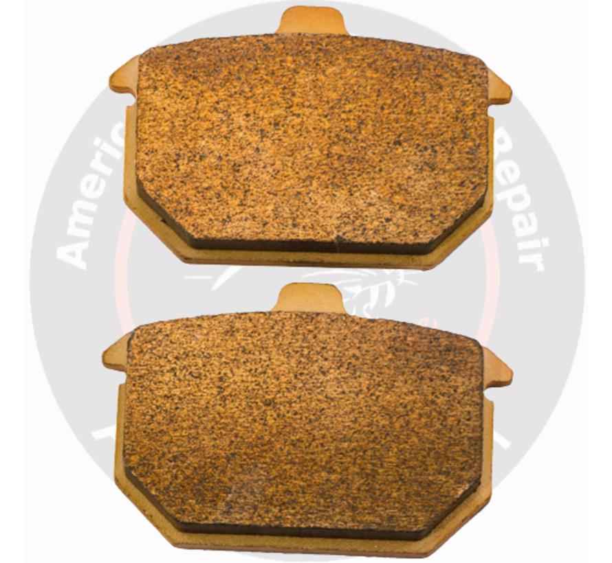 Double-H Sintered brake pads Fits: > Rear: 82-E87 XL FXR FXST; 84-85 FX; 83-86 FXWG