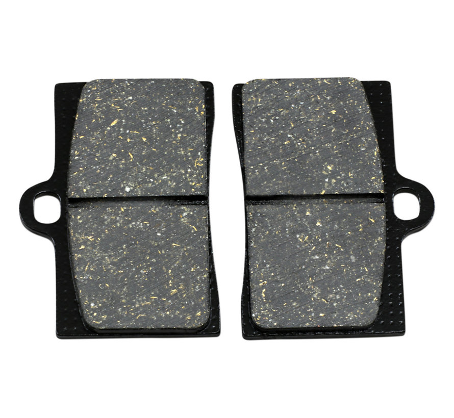 Organic brake pads Fits: front - Indian Chief