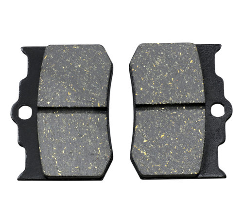 EBC Brakes Organic brake pads Fits: > 02-08 Indian Motorcycles PM 125X4R and 137X4B Calipers