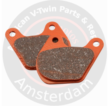 EBC Brakes V-Pad Semi Sintered remblokken Past op: > Voorkant: 80-83 FLT. Achter: 79-81 XL Sportster