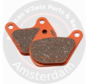 V-Pad Semi Sintered brake pads Fits: > Front: 80-83 FLT Rear: 79-81 XL Sportster