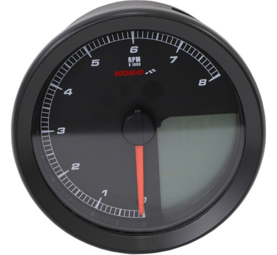 Indicateur de vitesse / tachymètre pour 11-19 Softail 12-17 Dyna 14-19 XL Sportster