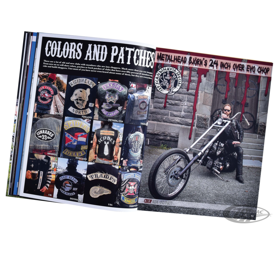 Libros de ruta Chop Ride & Party 2%er