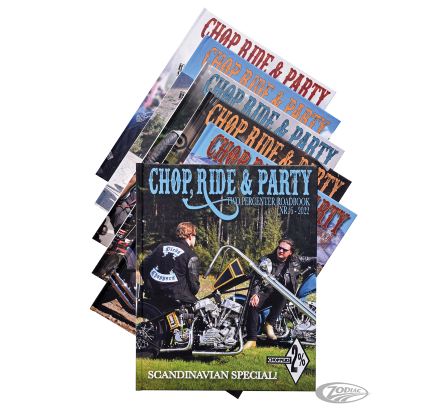 Chop Ride & Party 2% de roadbooks