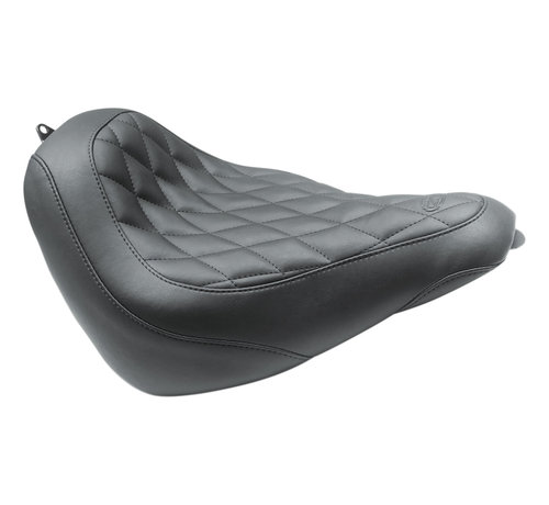 Mustang Wide Tripper™ Diamond stitch Solo Seat Fits:> Softail FLSL Slim 18‐21