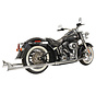 Fishtail True Dual Auspuffanlage Passend für: > 97-06 FLST/ FXST Softail