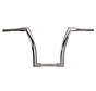 Handlebar 14" Rise and 1 5" outside diameter - Chrome or black Fits: > 1 25" riser clamp