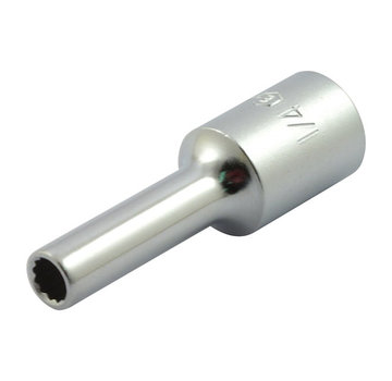 MCS 1/4" 12-point brake pad pin socket tool. 1/4" drive