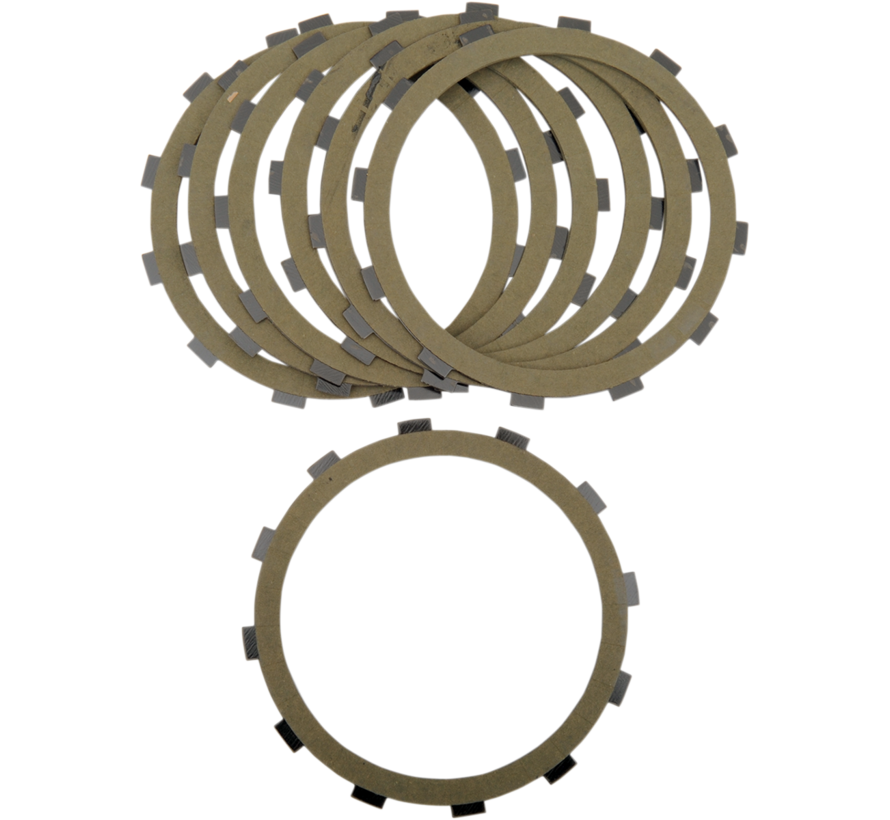 Jeu de disques d'embrayage en aramide pour :> Dyna 1998-Up Softail 1998-2017 Touring 1998-2017