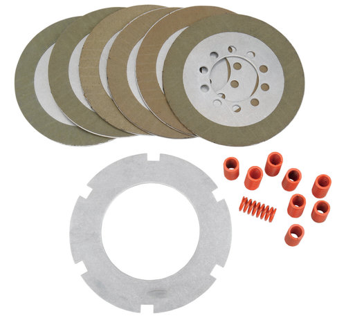 Barnett Extra Plate clutch plate kit Aramid Fits: > 41-E84 Bigtwin