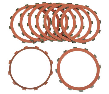Alto Red Eagle Organic Clutch Friction Plate Set Fits: > 98-17 Bigtwin
