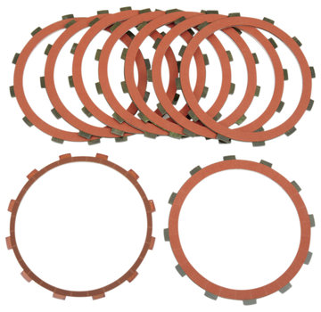 Alto Red Eagle Organic Clutch Friction Plate Set Compatible con: > 98-17 Bigtwin