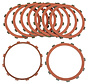 Red Eagle Organic Clutch Friction Plate Set Fits: > 98-17 Bigtwin