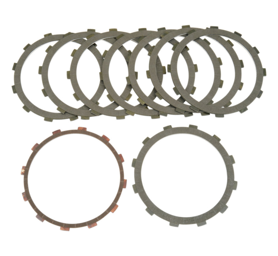 Aramid Clutch Friction Plate Set Fits: > 98-17 Bigtwin