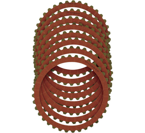 Alto Red Eagle Organic Clutch Friction Plate Set Past op: > 90-97 BT; 91-21 XL Sportster