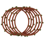 Alto Red Eagle Organic Clutch Friction Plate Set Fits: > 84-89 Bigtwin