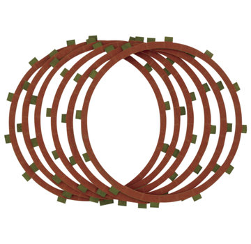 Alto Red Eagle Organic Clutch Friction Plate Set Past op: > 84-89 Bigtwin