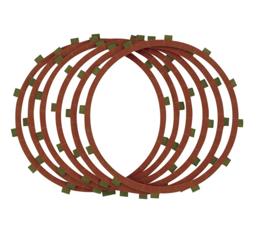 Alto Red Eagle Organic Clutch Friction Plate Set Past op: > 84-89 Bigtwin