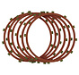 Red Eagle Organic Clutch Friction Plate Set Past op: > 84-89 Bigtwin