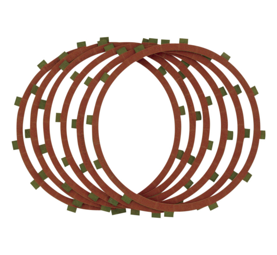Red Eagle Organic Clutch Friction Plate Set Past op: > 84-89 Bigtwin