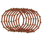 Alto Red Eagle Organic Clutch Friction Plate Set Past op: > 71-L84 XL Sportster