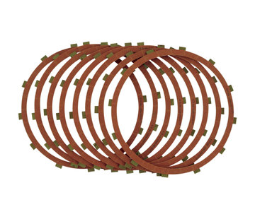 Alto Red Eagle Organic Clutch Friction Plate Set Fits: > 71-L84 XL Sportster