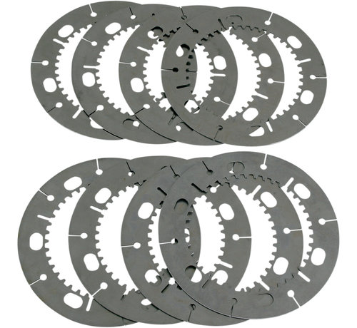 Alto Steel Clutch Plate Set Fits: > 71-E84 XL Sportster