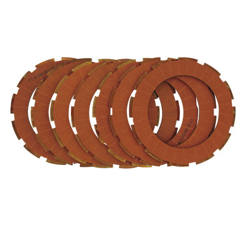 Alto Red Eagle Organic Clutch Friction Plate Set Fits: > 57-70 XL Sportster