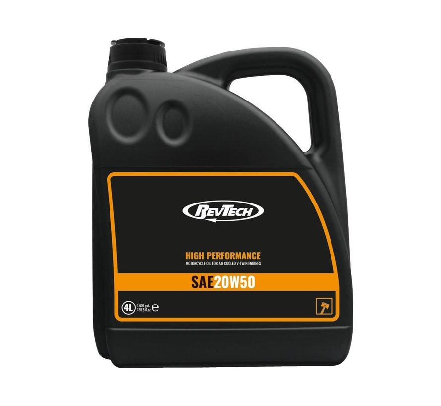 Aceite de motor mineral para motocicletas de alto rendimiento SAE 20W50 1 o 4 litros