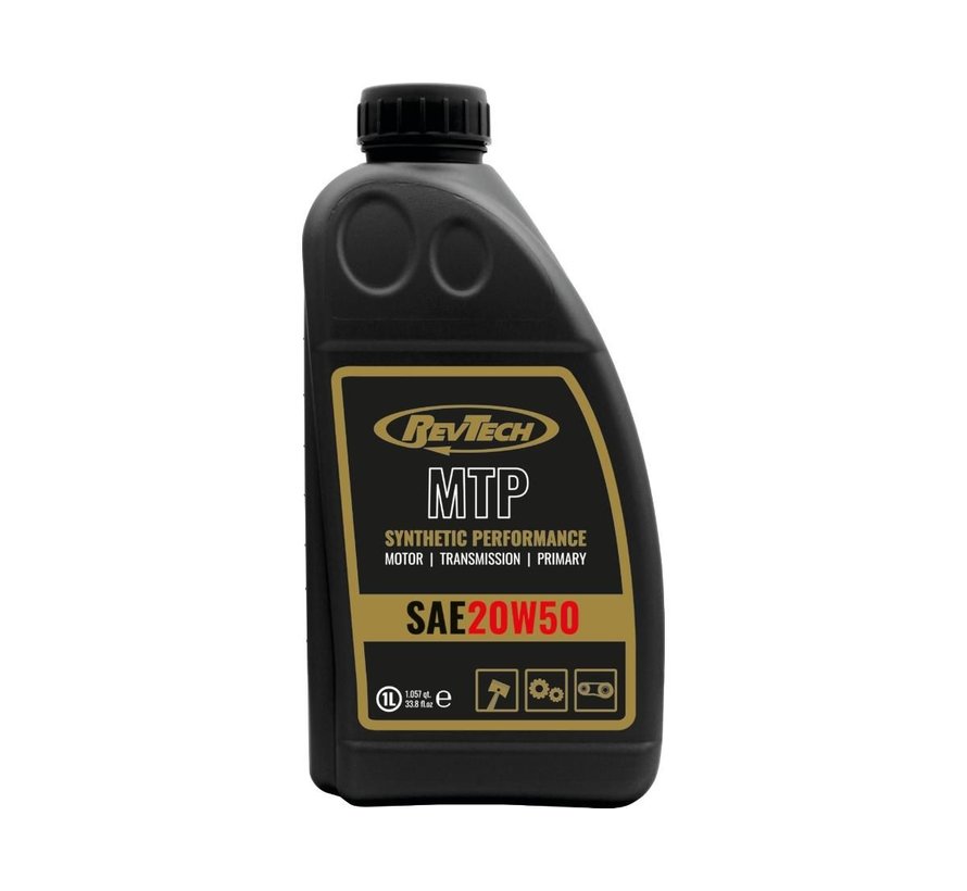 Aceite de motor de motocicleta Performance MTP sintético SAE 20W50 1 o 4 litros