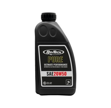 RevTech Ultimate Performance Pure Motorcycle Engine Oil SAE 20W50