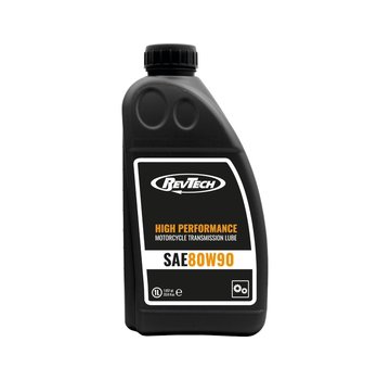 RevTech Lubricante de transmisión de motocicleta de alto rendimiento SAE 80W90