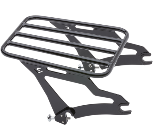 Cobra Detachable Luggage Rack black or chrome Fits:>09-23 Touring