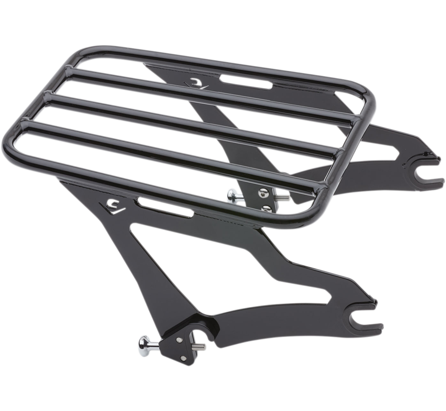 Detachable Luggage Rack black or chrome Fits:>09-23 Touring