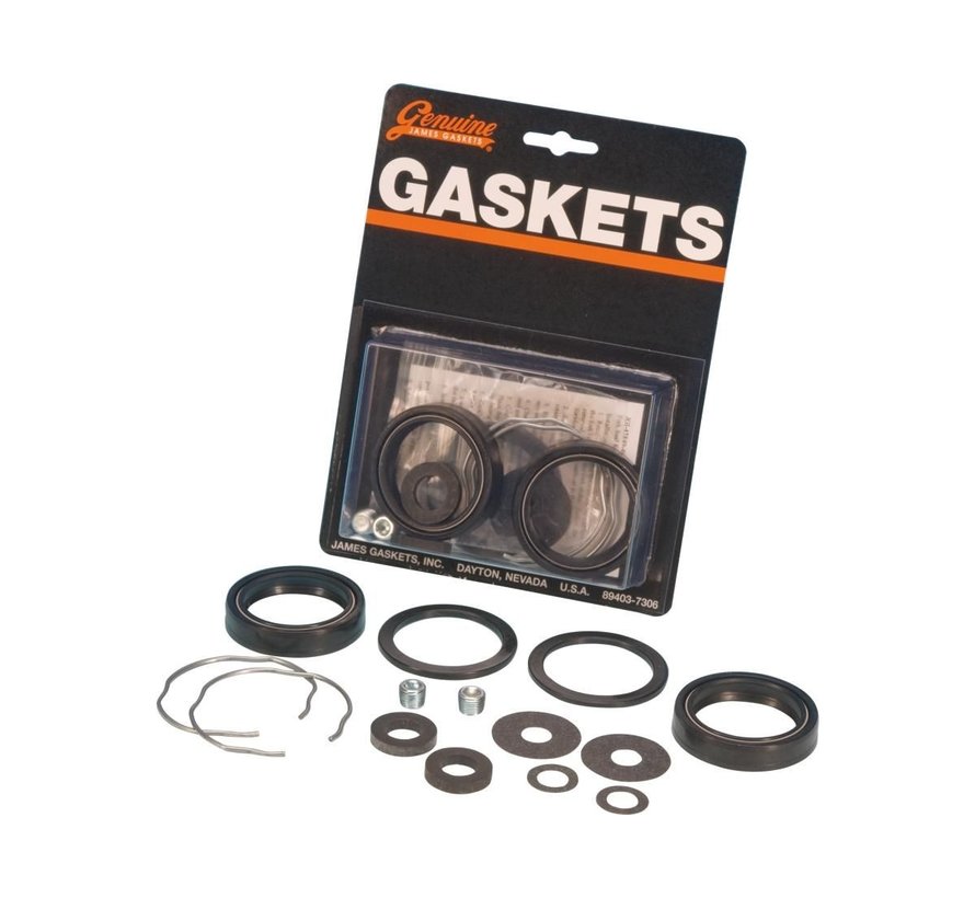 fork seal rebuild kit 41mm fork tubes Fits: > 49-E77 FL FLH