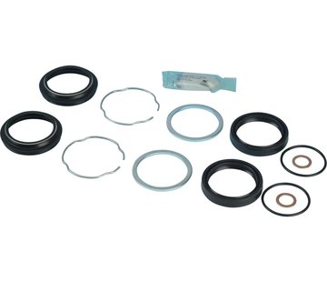 James fork seal rebuild kit. 49mm fork tubs Fits: > 2006-2017 Dyna, 2008-2011 FXCW Rocker. 2011 - 2018 FXS Blackline and 2014 -2022