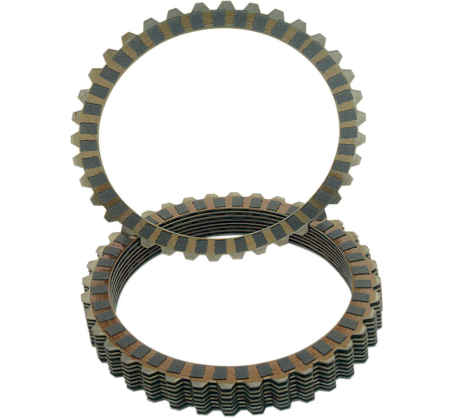 Clutch friction plates Carbon / Aramid and or steel plates Fits:> 90-97 Evolution Big Twin