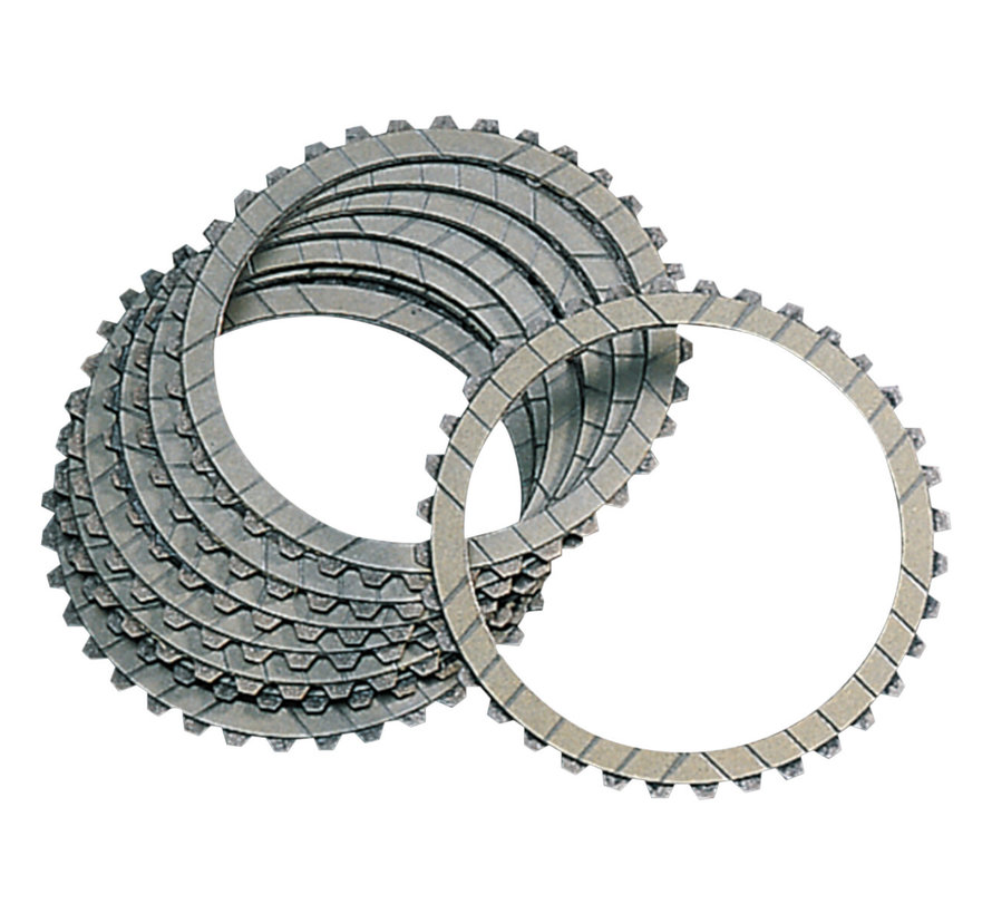 Clutch friction plates Carbon / Aramid and or steel plates Fits:> 90-97 Evolution Big Twin
