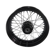 TC-Choppers OEM-stijl 40-spaaks wielen zwart 16" 3,00" voor Past op:> 2000-2006 Softail-modellen