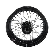 TC-Choppers Roues à 40 rayons de style OEM noires 16" 3,00" avant Compatible avec :> modèles Softail 2000-2006