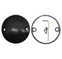 Point cover chrome Black or Wrinkle black domed Fits:> Bigtwin 70-99 and 71-21 XL Sportster